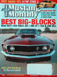 MUSTANG MONTHLY 2006 SEPT - BEST BIG BLOCKS, ROUSH S3